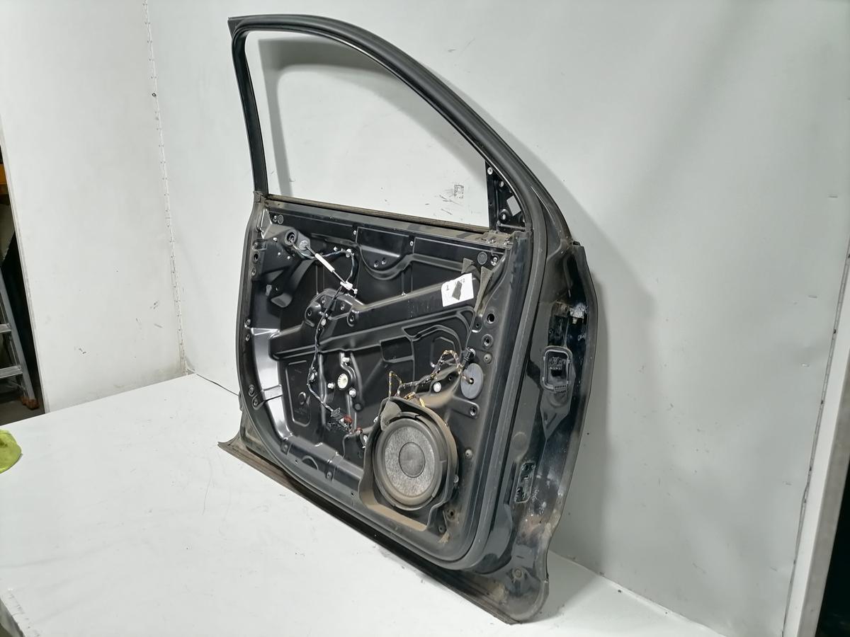 VW Touareg 7L original T&uuml;r vorn links L041 Brillantschwarz Bj.2009